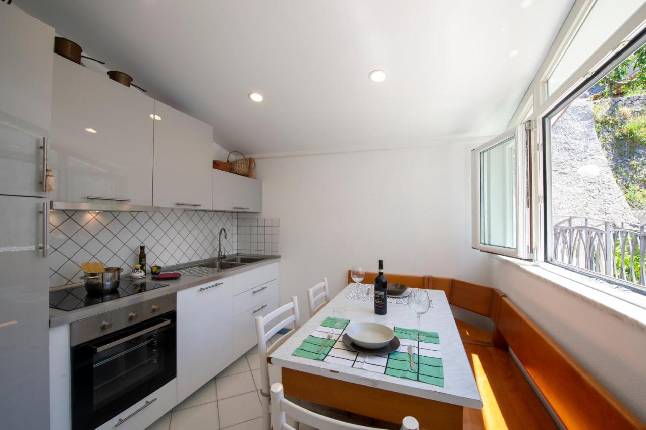 Apartamento La Mansarda Praiano Exterior foto